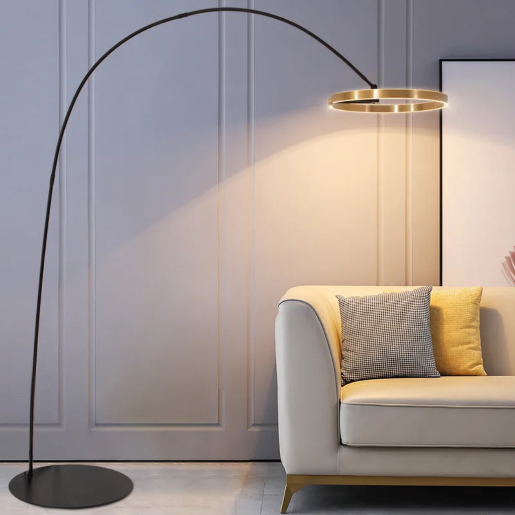 LumaFin LED Floor Lamp