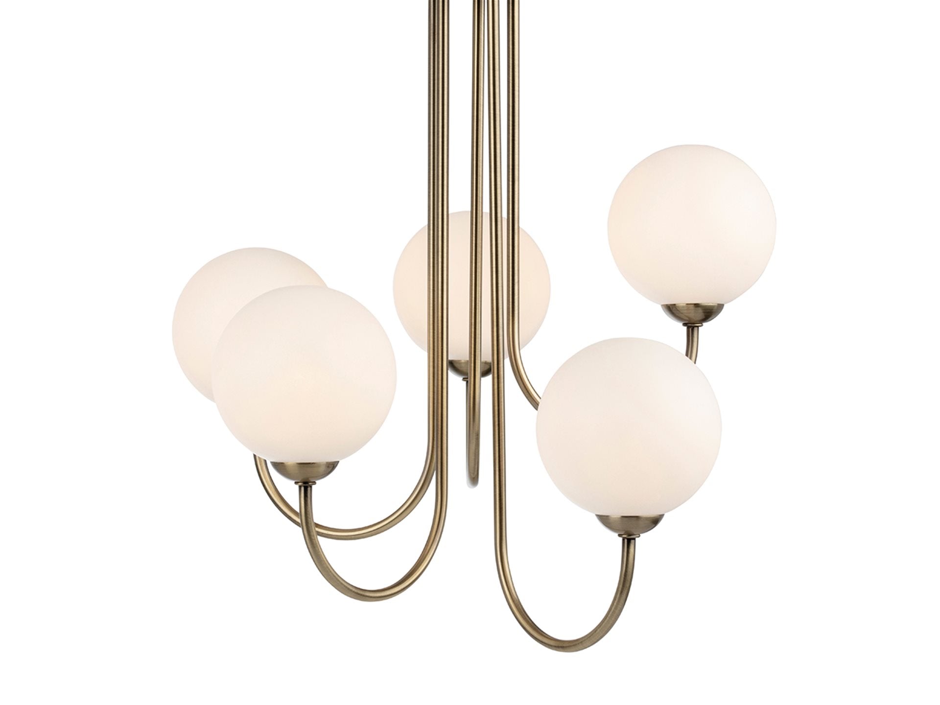 Bodel 5 Globe Semi-Flush Ceiling Light