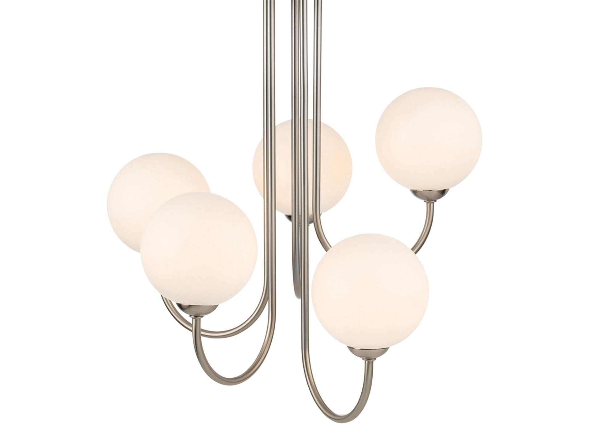 Bodel 5 Globe Semi-Flush Ceiling Light