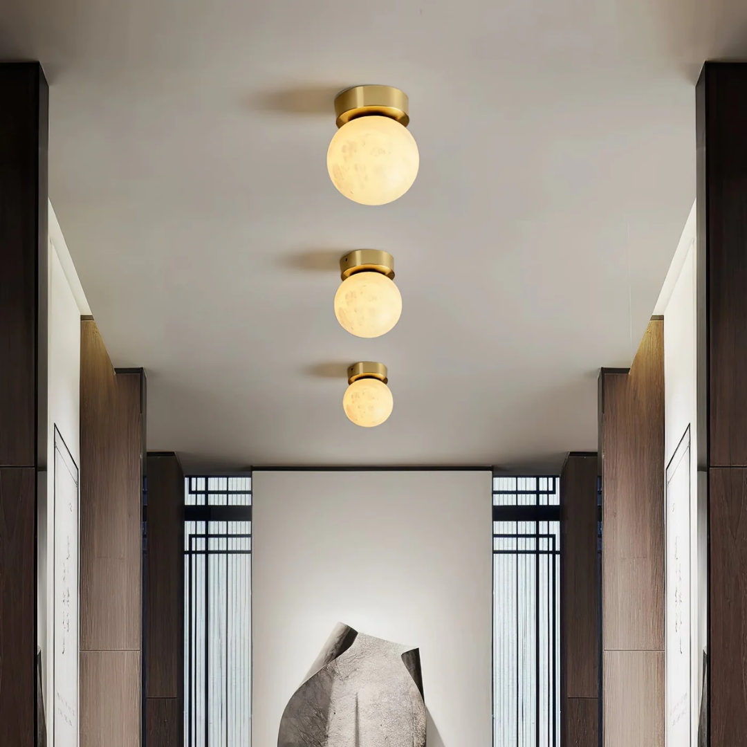 LumaMoon Alabaster Ceiling Lamp