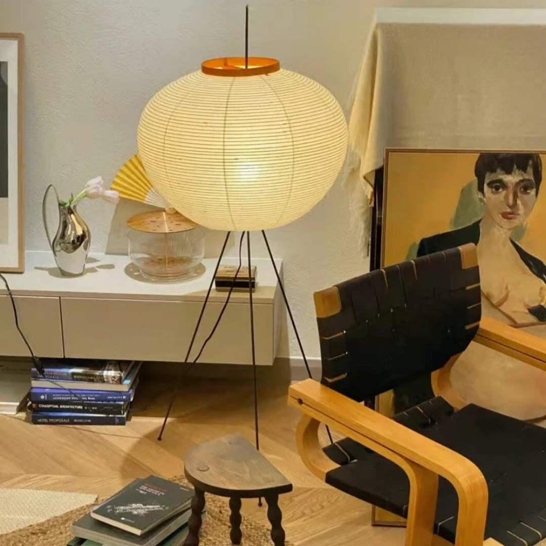 VeraZen Paper Floor Lamp