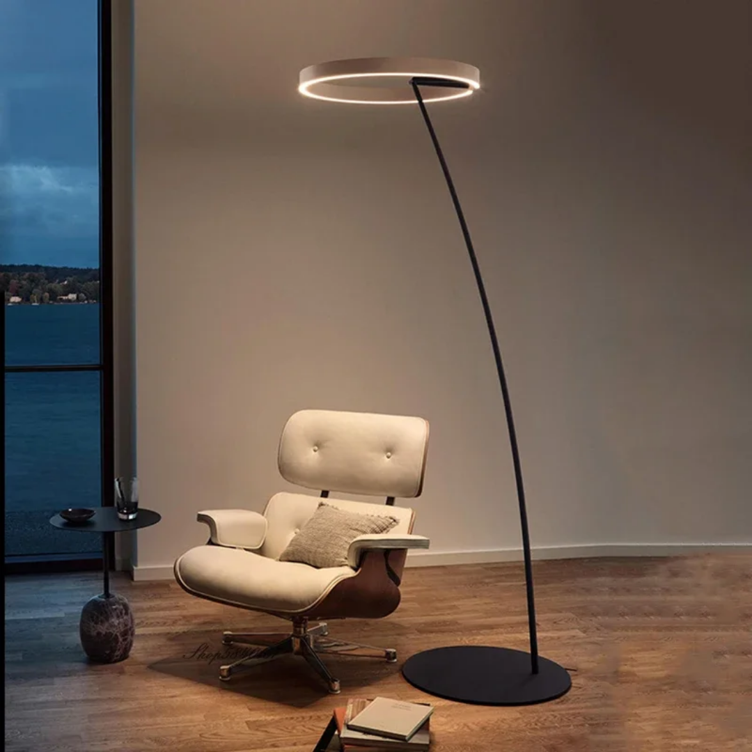 LumaFin LED Floor Lamp