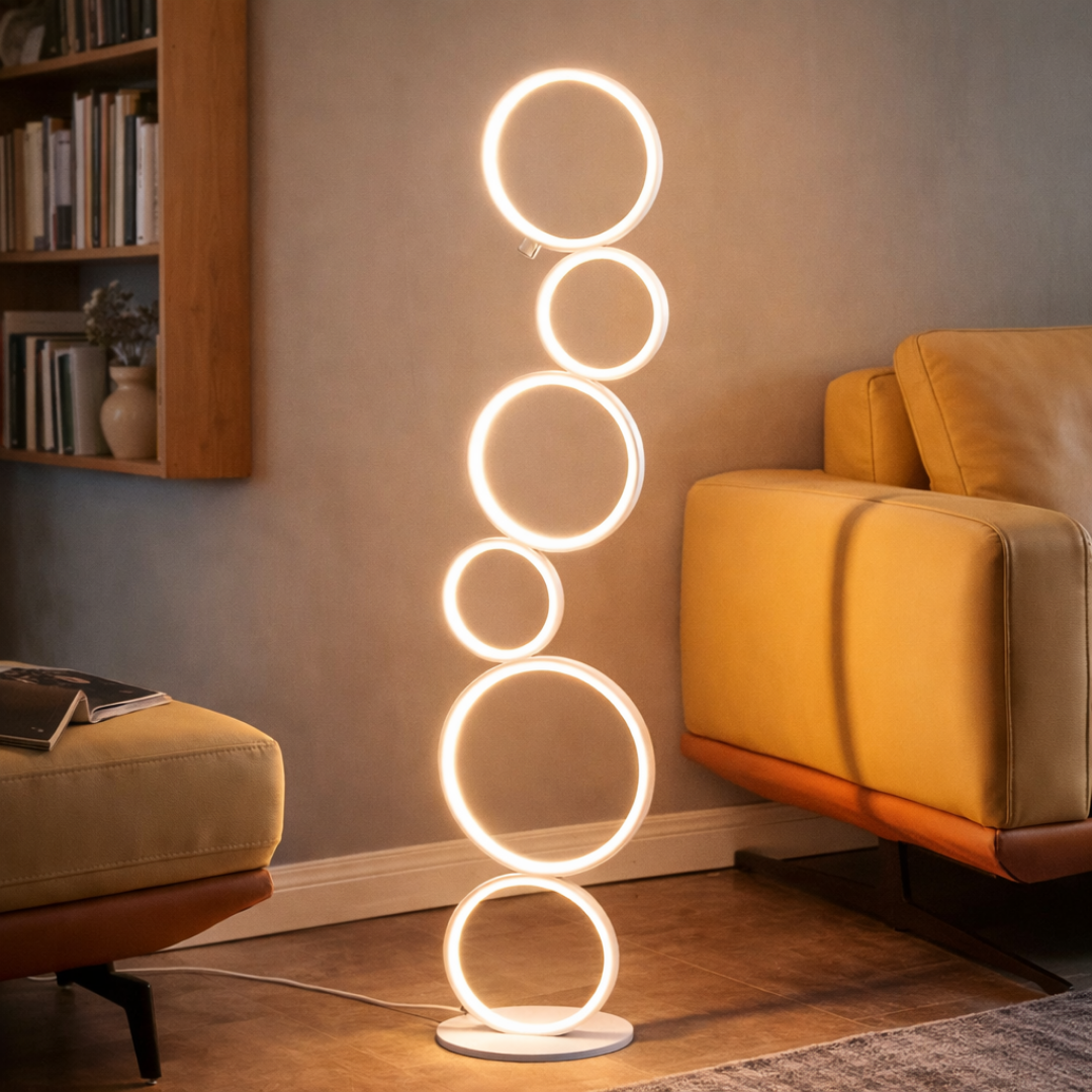 Aurelia Gold Arc Lamp