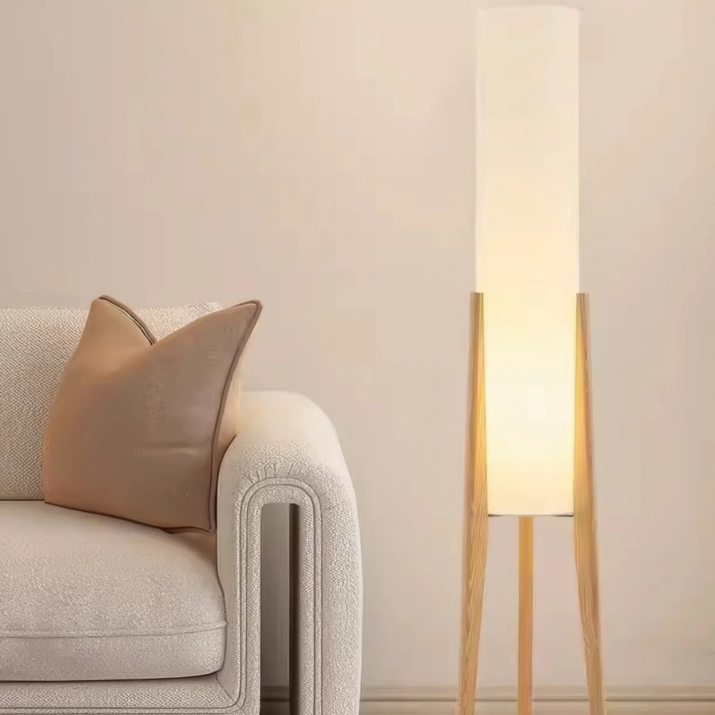 LumaOak Art Lamp