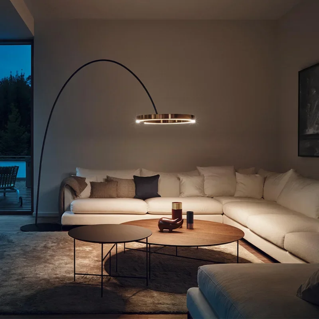 LumaFin LED Floor Lamp