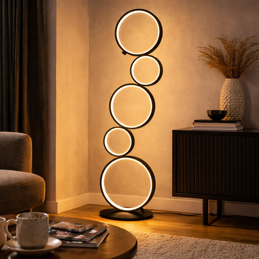 Aurelia Gold Arc Lamp