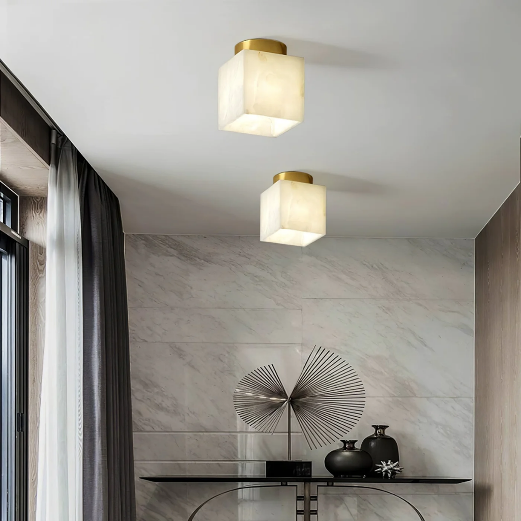 LumaMoon Alabaster Ceiling Lamp