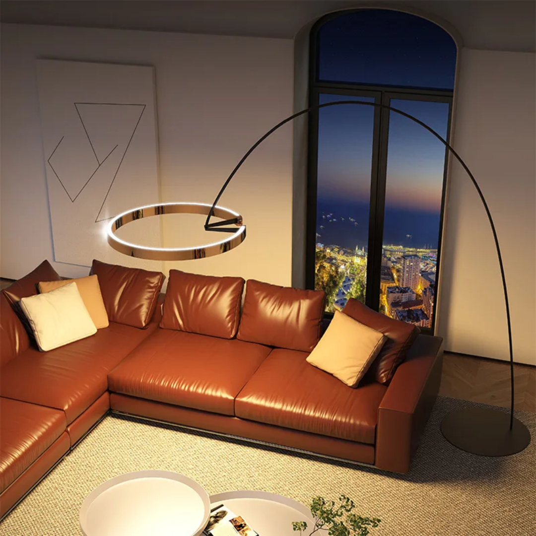 LumaFin LED Floor Lamp
