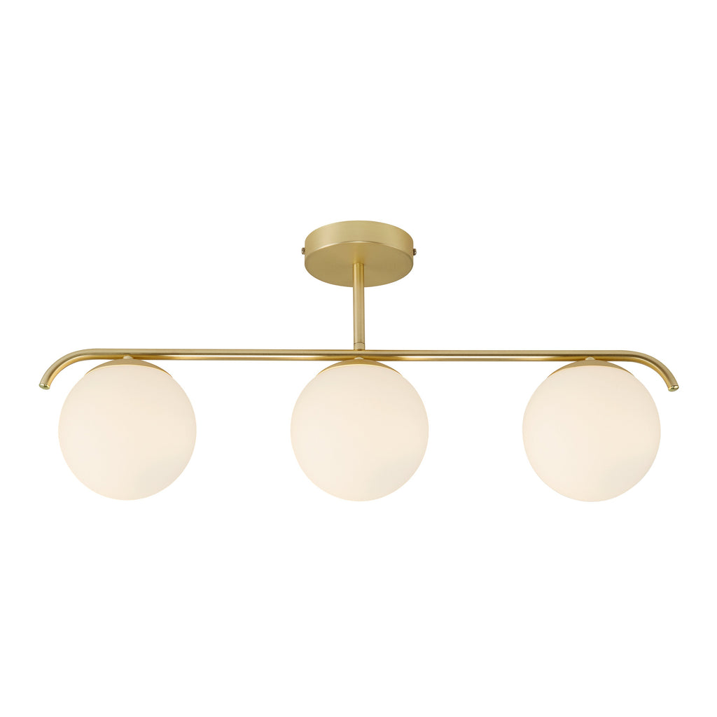 Nordlux Grant 3 Light Semi-flush Ceiling Light