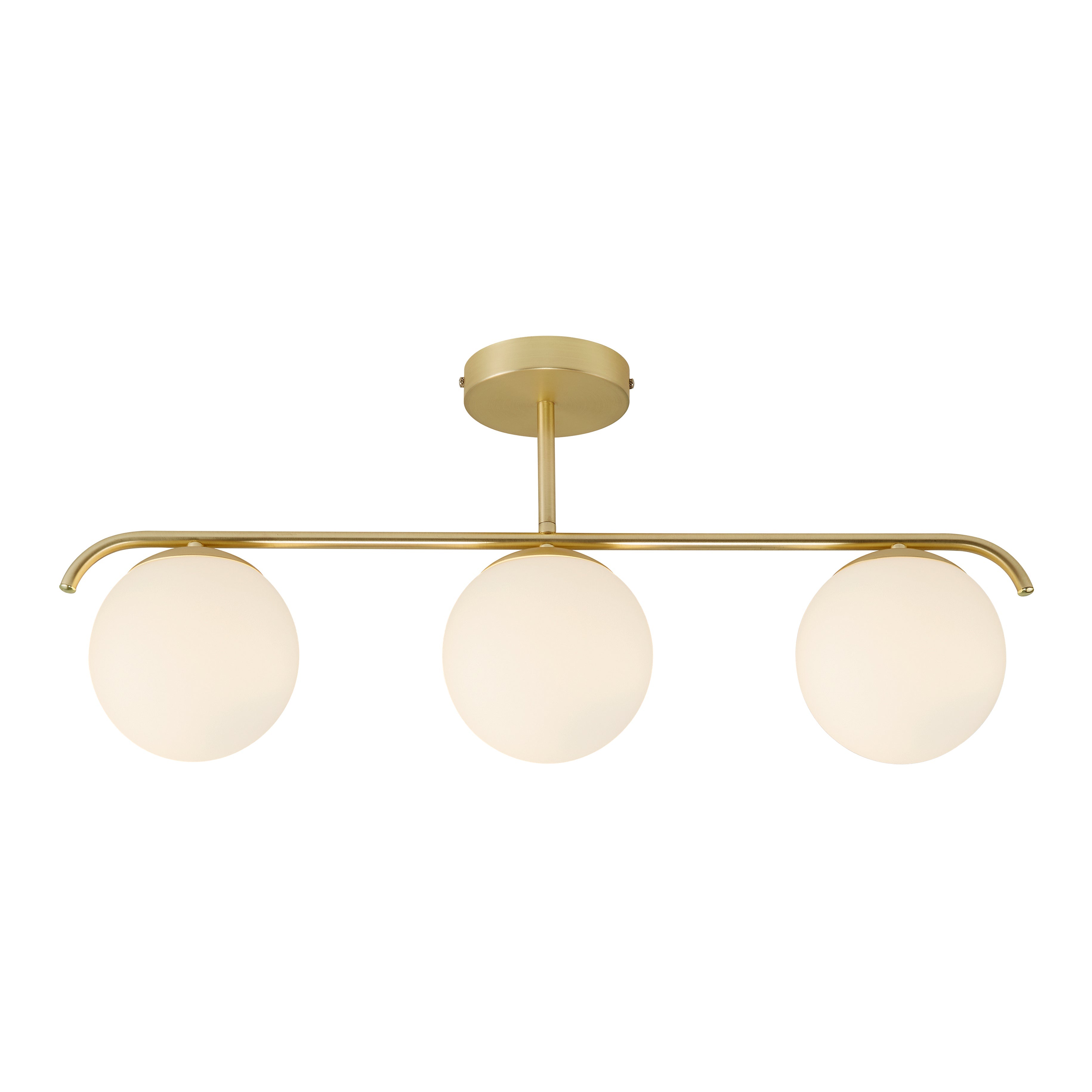 Nordlux Grant 3 Light Semi-flush Ceiling Light