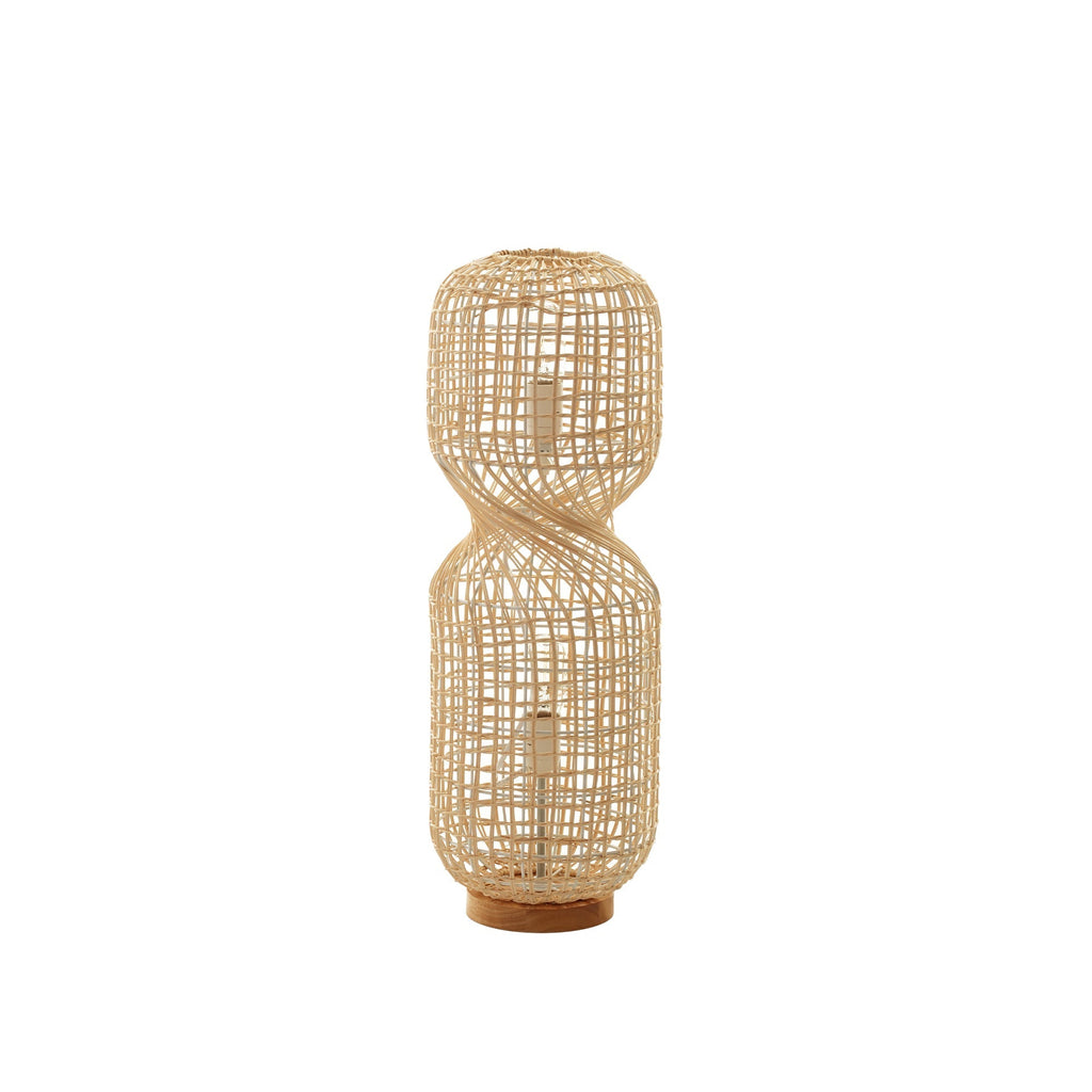 Twirla Rattan Floor Lamp
