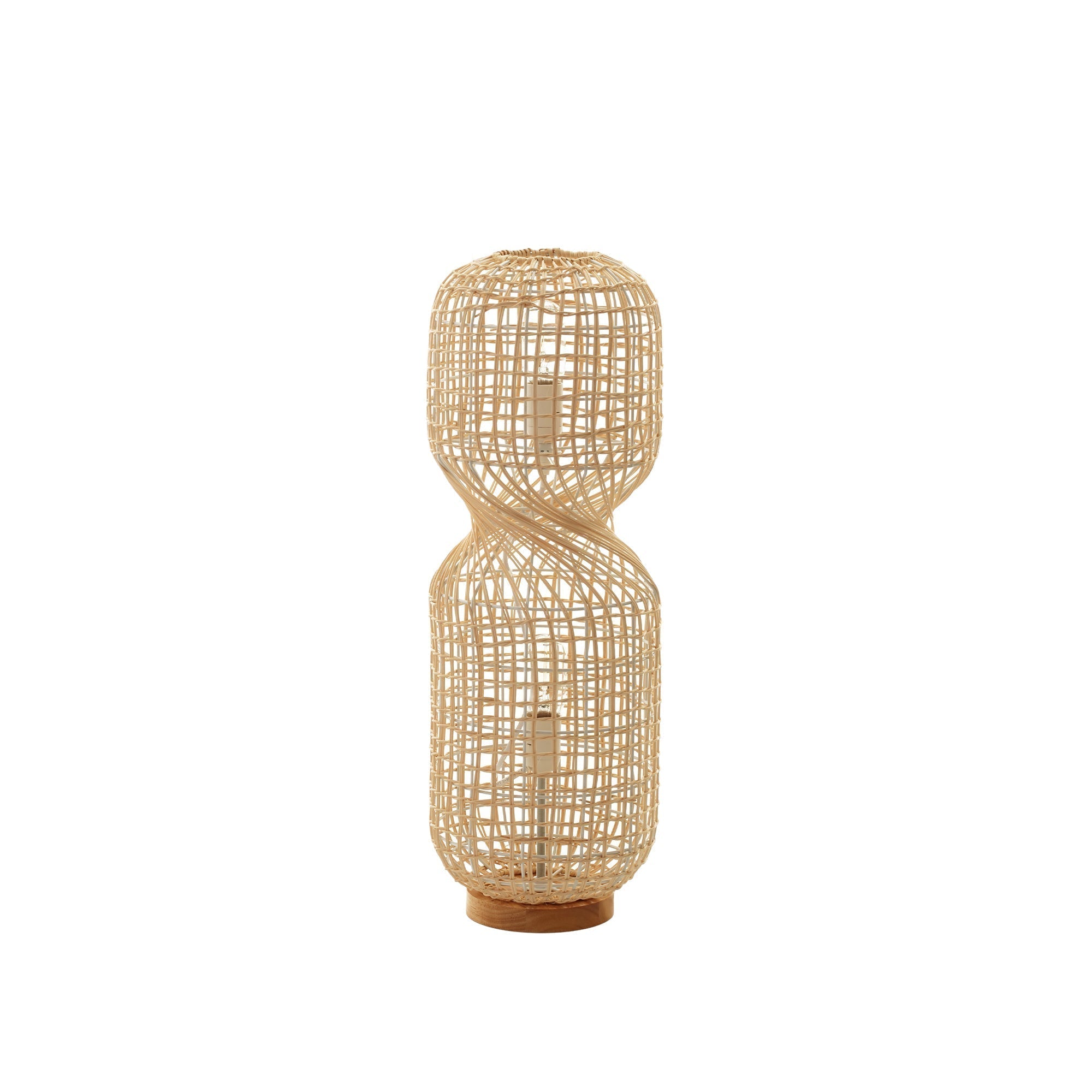 Twirla Rattan Floor Lamp