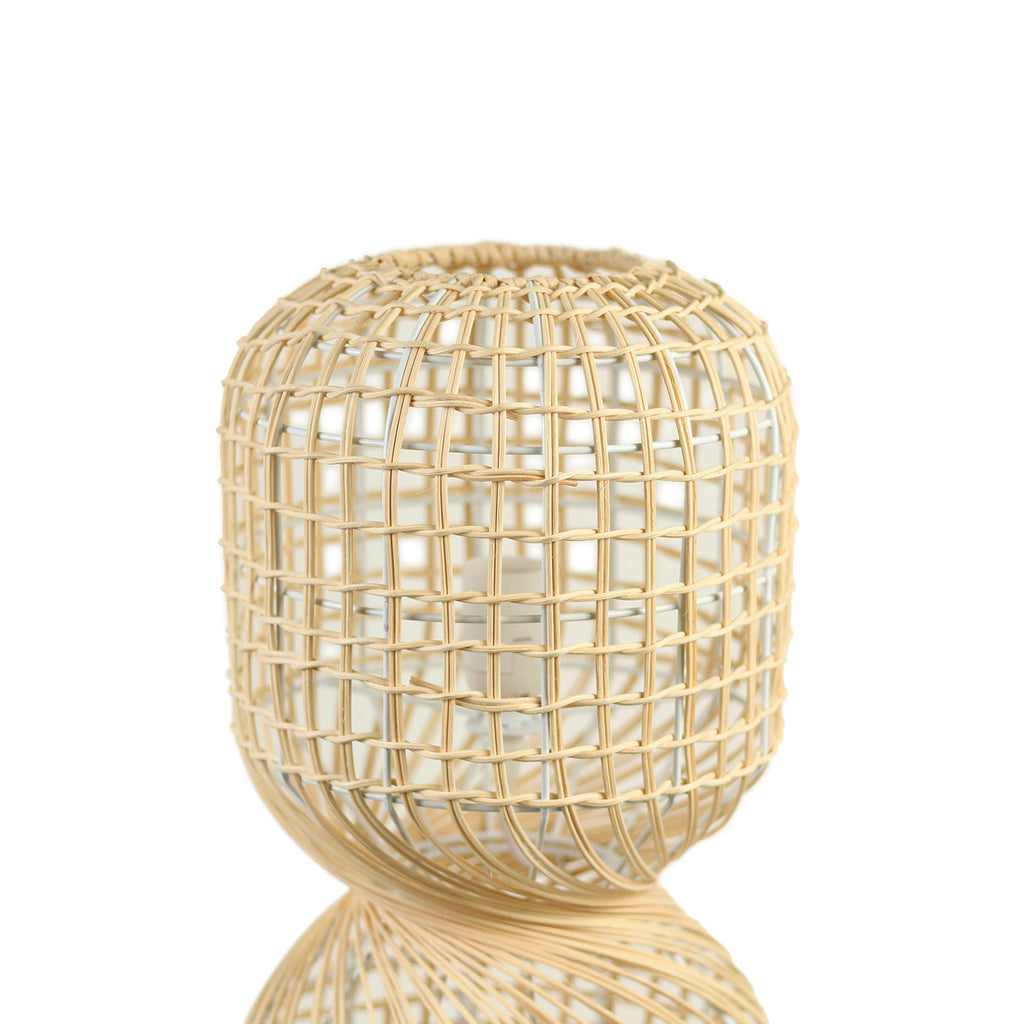Twirla Rattan Floor Lamp