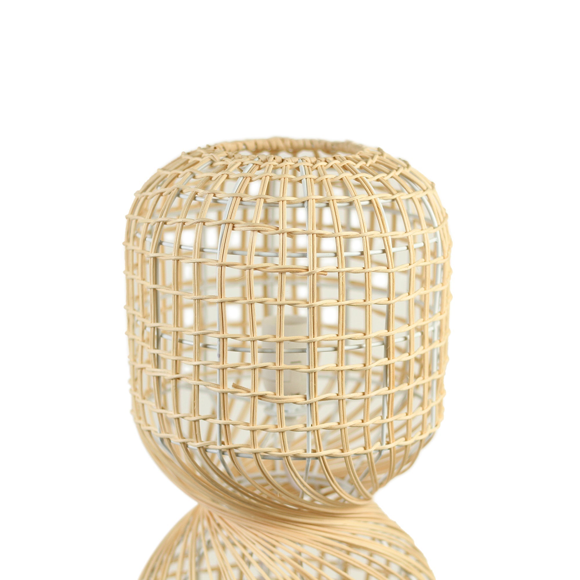 Twirla Rattan Floor Lamp