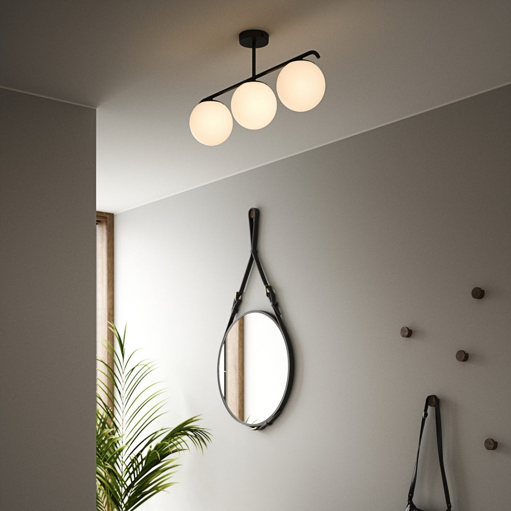 Nordlux Grant 3 Light Semi-flush Ceiling Light