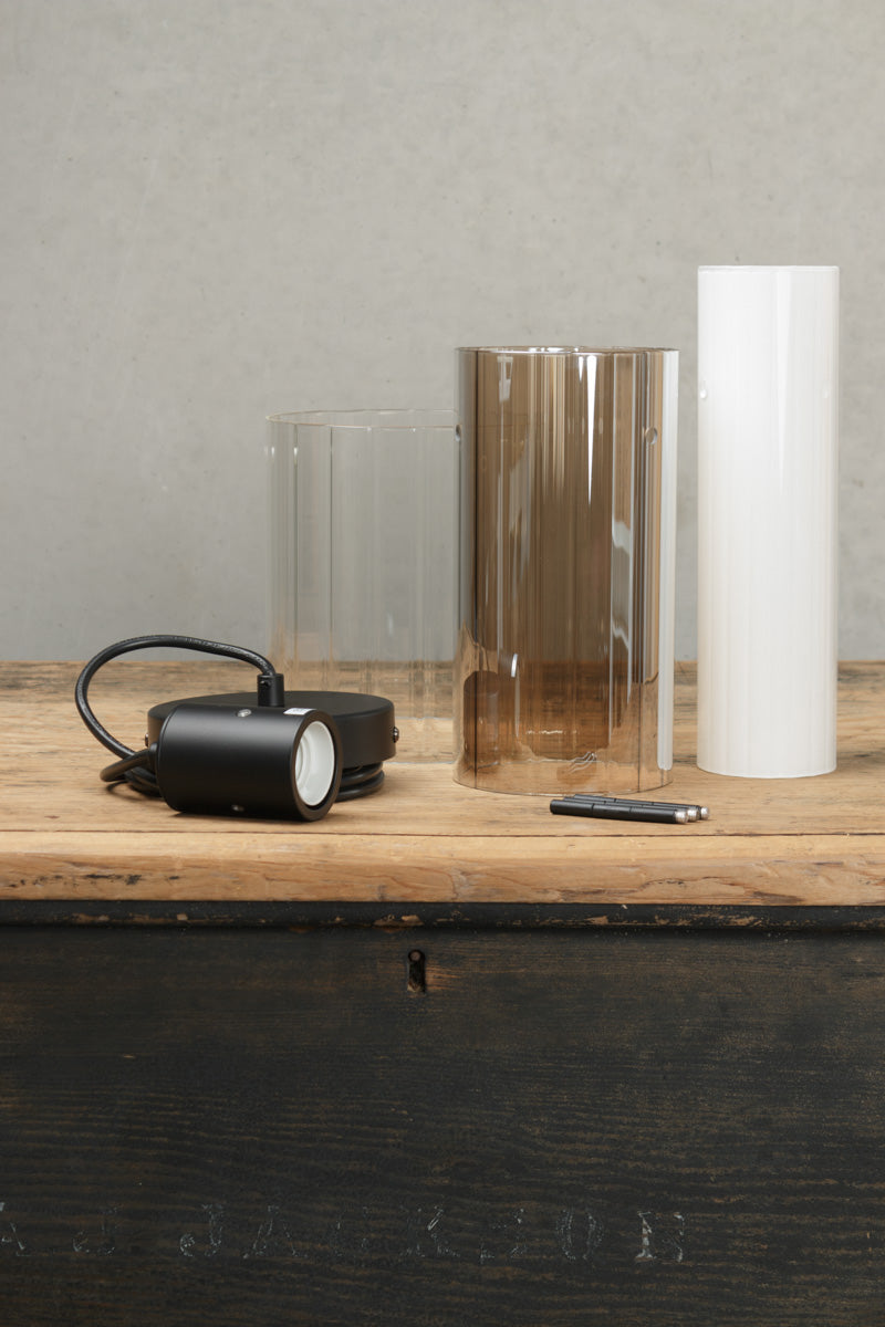 Parlour Triple Layer Glass Pendant Light