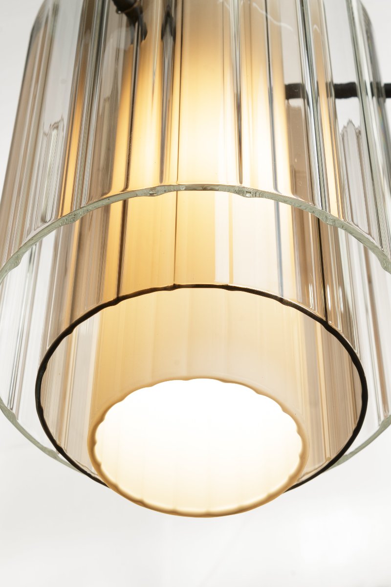 Parlour Triple Layer Glass Pendant Light