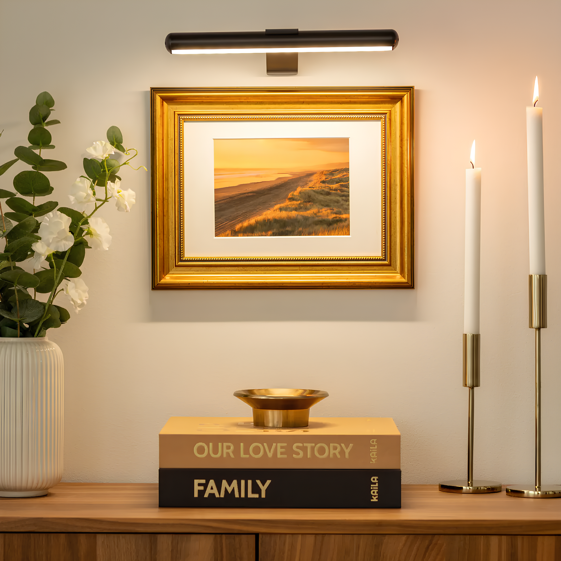 LumaFrame Wireless Wall Lamp