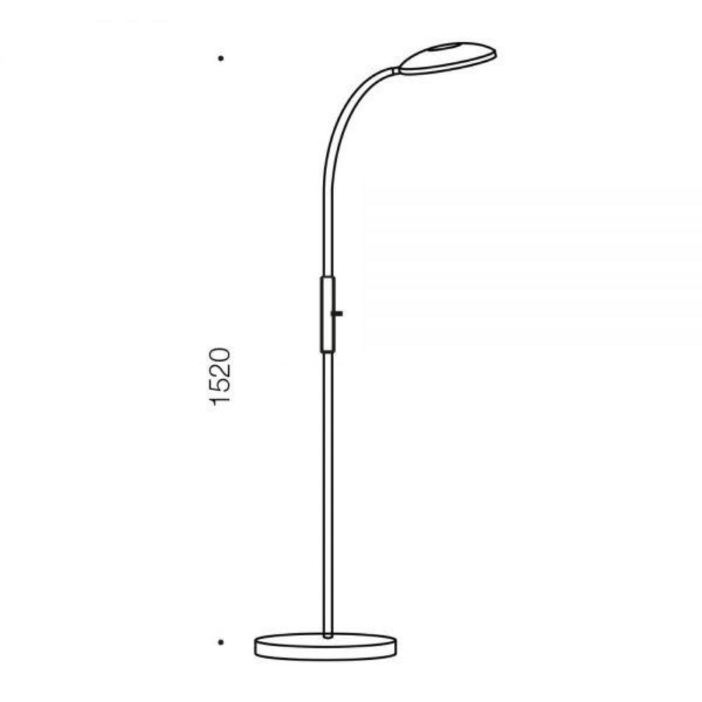 Modern Adjustable LED Floor Lamp