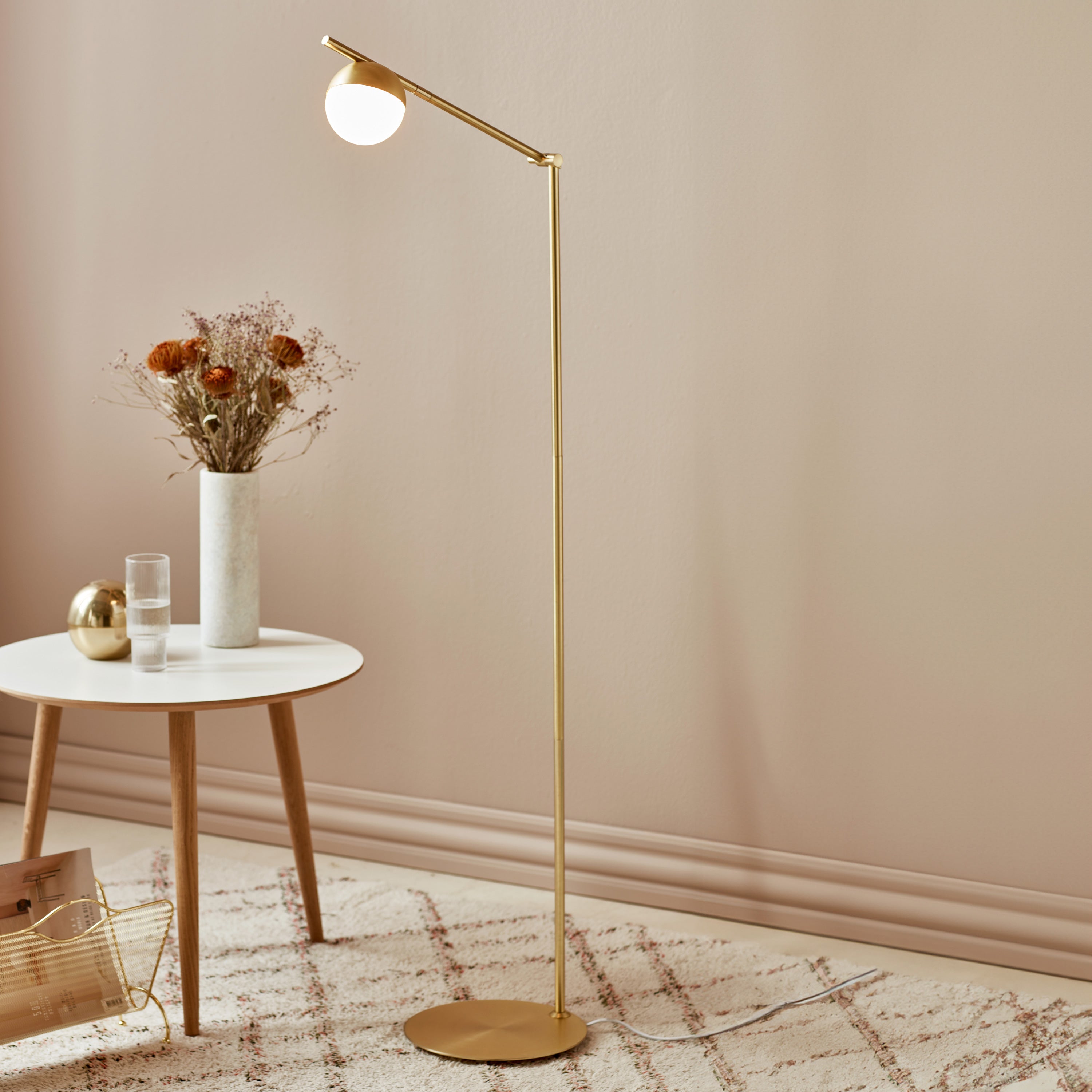Nordlux Contina Swing Arm Floor Lamp